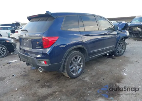 2023 Honda Passport Awd Ex-L из США, поврежденный, VIN 5FNYF8H54PB028511